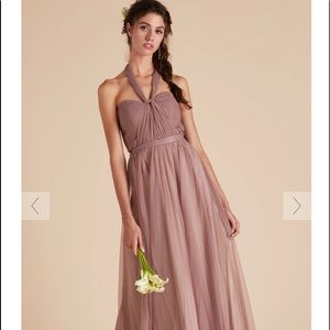 Birdie Grey Mauve Convertible Maxi dress